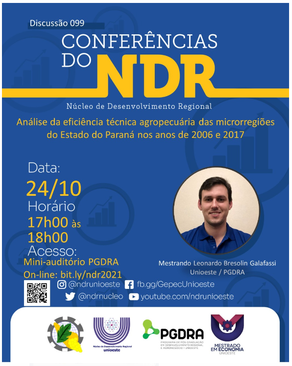 Banner Discussao 099 Conferencias do NDR