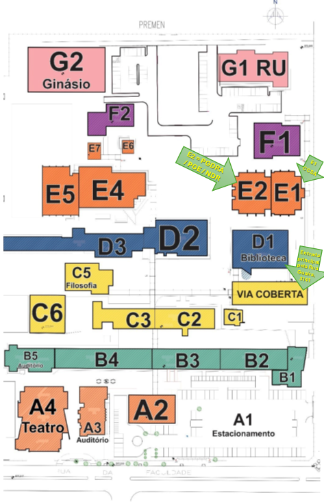 Mapa Campus PGDRA