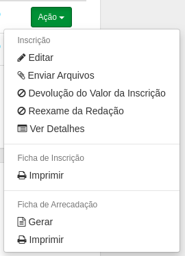 inscricao boleto