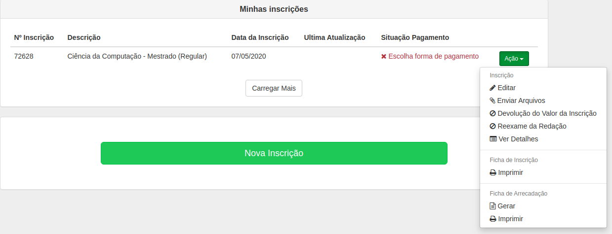 inscricao