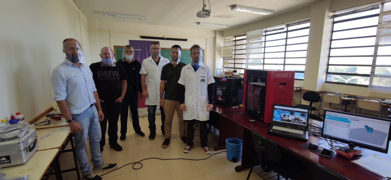 Unioeste cria Centro de Impressão 3D para enfrentamento da Covid-19