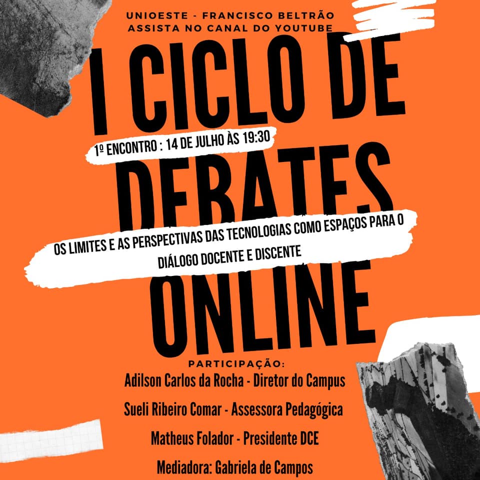 Campus Beltrão promove I Ciclo de Diálogos On-line