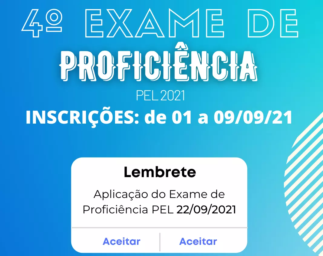 Programa de Ensino de Línguas abre inscrições para o Exame de Proficiência