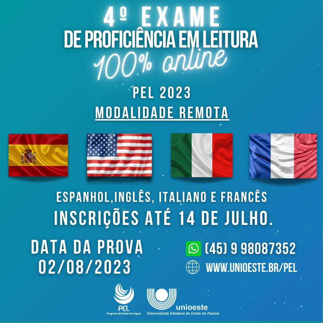 Unioeste: Paraná fala Inglês abre inscrições para curso de conversação -  Unioeste