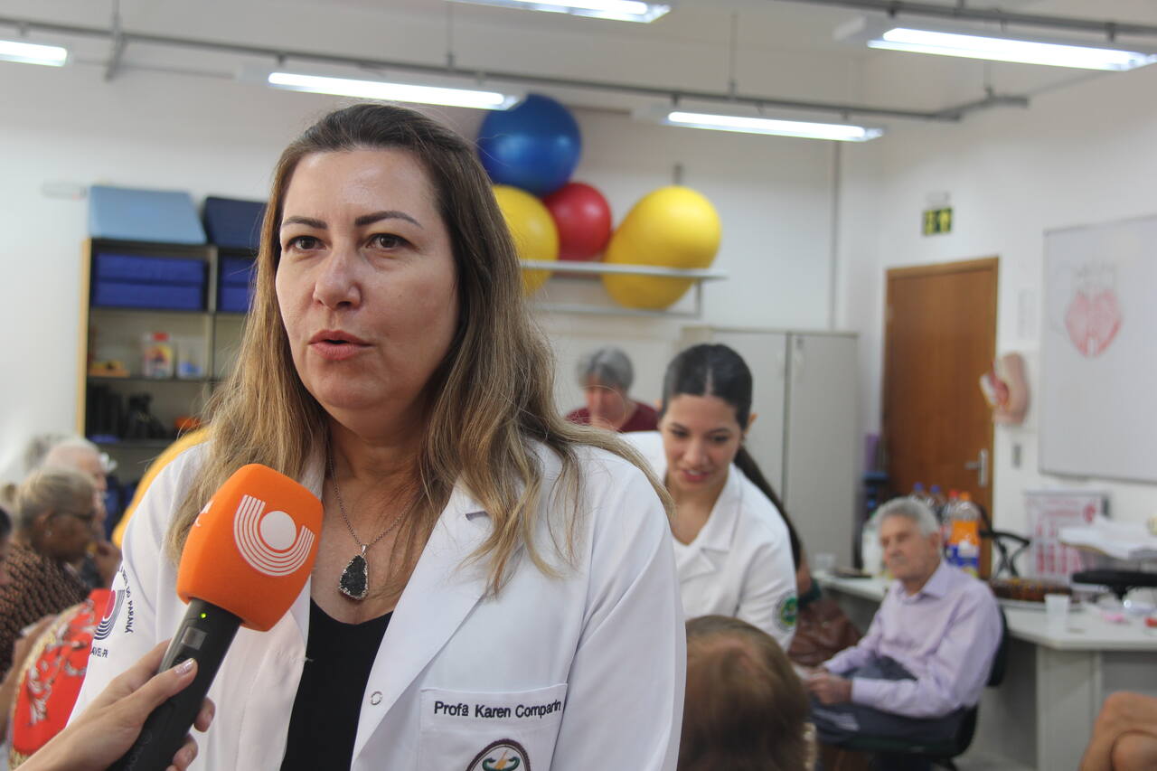 Paciente completou 101 anos com muita disposição e disciplina / Crédito: Liliane Dias 