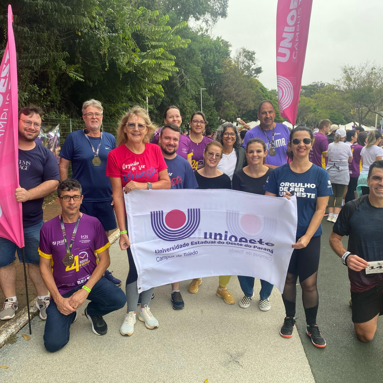 Unioeste participa da prova 24 Horas Corrida Torao Takada em Toledo